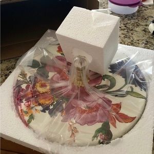 Mackenzie Childs Flower Market Cheese Course NIB